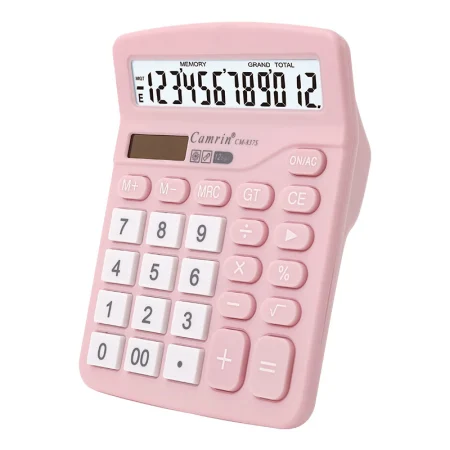 The manufacturer's candy-colored cute calculator, solar-powered 12-digit mini portable student CM-837S The manufacturer's candy-colored cute calculator, solar-powered 12-digit mini portable student CM-837S